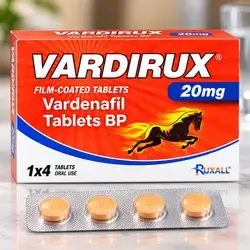 Vardirux Vardenafil 20 mg Film-Coated Tablets — 4 Tablets