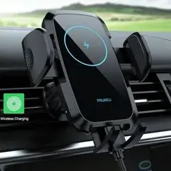 Wireless Charger Car Mount 15W Qi Automatic Induction
