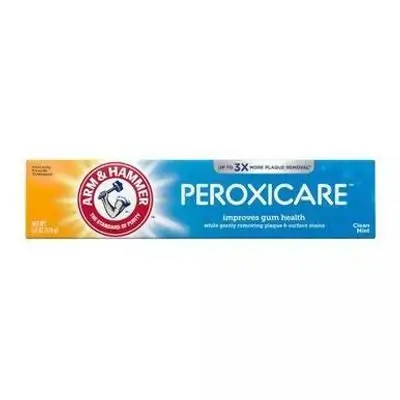 Arm & Hammer PeroxiCare Healthy Gums plaque Removal tooth paste 6 oz