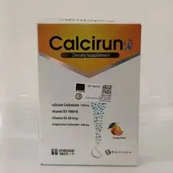 Calcirun Orange flavor ( 60 effervescent tablets )