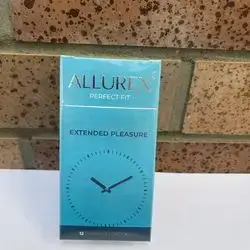 ALlUREX EXTENDED PLEASURE DELAY (12 premium condoms)