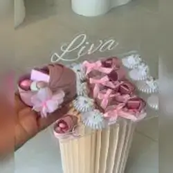 Baby Shower 20-Piece Acrylic Stand Set