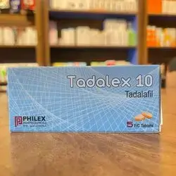 tadalex 10mg tadalafil 5 f/c tablets