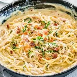 Spaghetti Plus Alfredo
