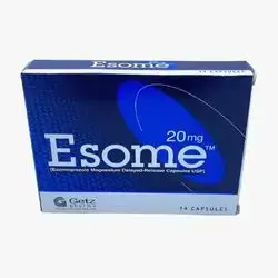 Nexum (Esomeprazole) 20mg, 14 Capsules Getz Pharma