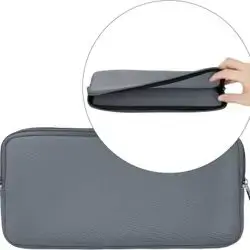 kwmobile Neoprene Case Compatible with Logitech K380 - Grey