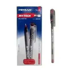 One packet Pensan my-tech Red color-12 pcs