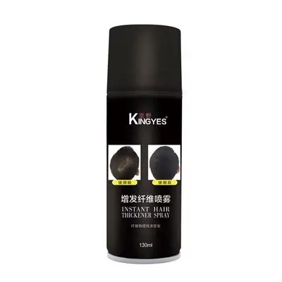Kingyes Black Instant Hair Dye Spray Normal Hair