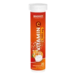 Maddox Pharma Swiss Vitamin C 20 Effervescent Tablets