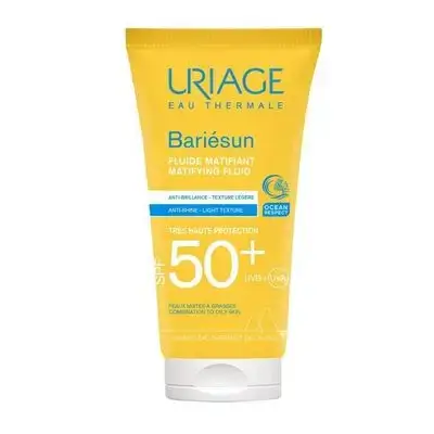 Bariesun Mat Spf50+ Fluid 50ml//سائل واقي الشمس مطفي باريسن من يورياج
