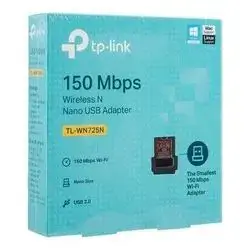 TP-Link TL-WN725N Wireless N Nano USB Adapter
