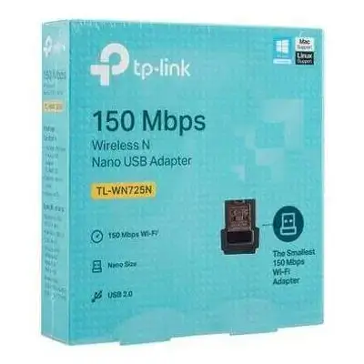 TP-Link TL-WN725N Wireless N Nano USB Adapter