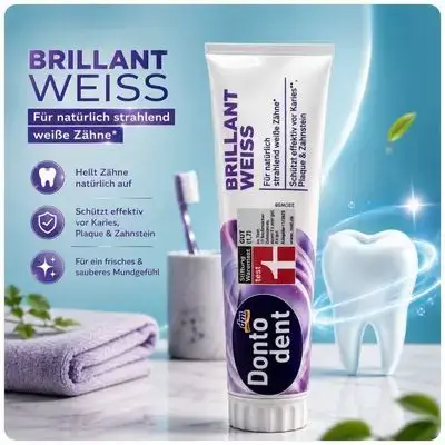 Donto dent BRILLANT WEISS Toothpaste