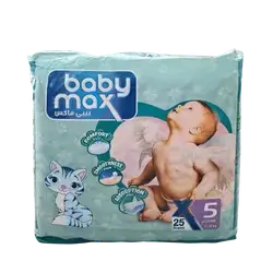 Baby Max Diapers No. 5, 25 count