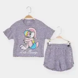 Lt21910 Looney Tunes Girl'S Set 2Pcs