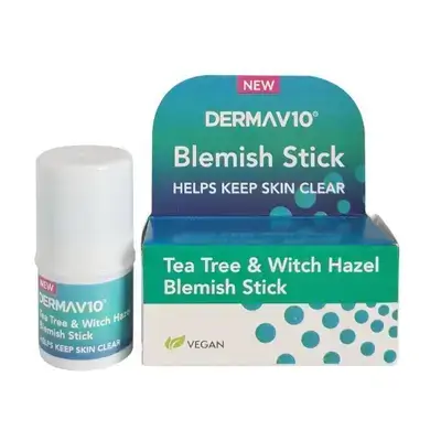 Derma V10 Tea Tree & Witch Hazel Blemish Stick