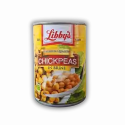 Libby's Chickpeas (Garbanzo Beans) – 400g Can