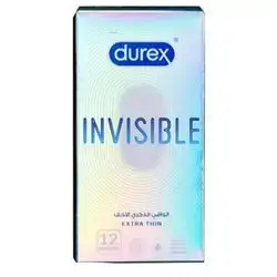 Durex Invisible Condom 12pcs
