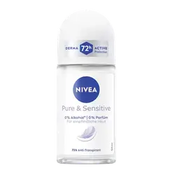 Anti-Transpirant Roll-On Pure & Sensitive 72H Active Protection 50ml _ NIVEA