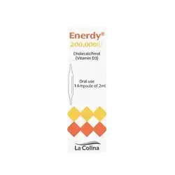 Enerdy Cholecalciferol (Vitamin D3) 200.000IU Oral Use 1 Ampoule 2ml _ La Colina
