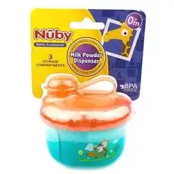 Nuby Milk Powder Dispenser +0m - blue and green