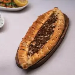 Pide With Meat And Cheese