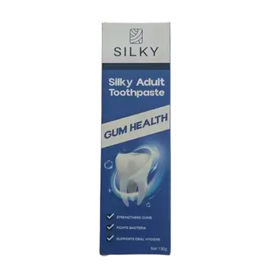 Silky Adult Tooth Paste Gum Health 130g _ SILKY
