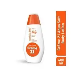 Creme 21 Aquasoft Normal Skin Body Lotion With Pro-Vitamin B5 400 ml
