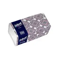 Selpak Facial Tissue Comfort 2 Ply 200 Sheet