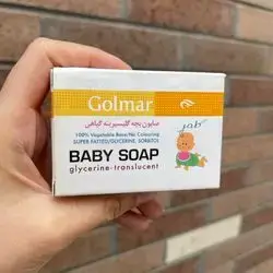 Golmar baby soap glycerine -translucent