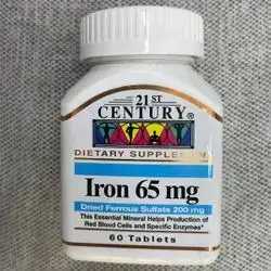 Iron 65 mg century