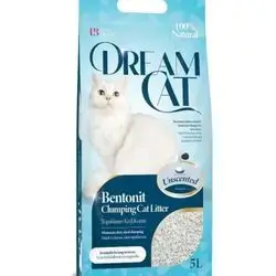 Dreamy Cat Litter Bentonite Unscented 5 Liter