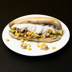 Amu Bassam Fajita sandwich