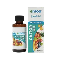 Castor Oil MIXED FRUIT Flavour 50ml _ emox