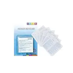 Intex Wet Vinyl Plastic Repair Patch 6 Pcs