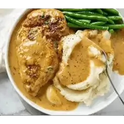 Chicken Steak with Cream Sauce