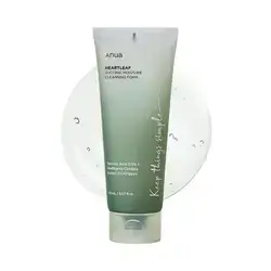 anua heartleaf succinic moisture cleansing foam