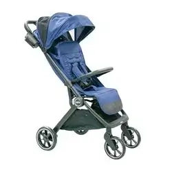 Baby Stroller with Basket - Indigo