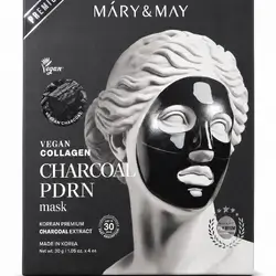 Mary & May Vegan Collagen Charcoal PDRN Mask