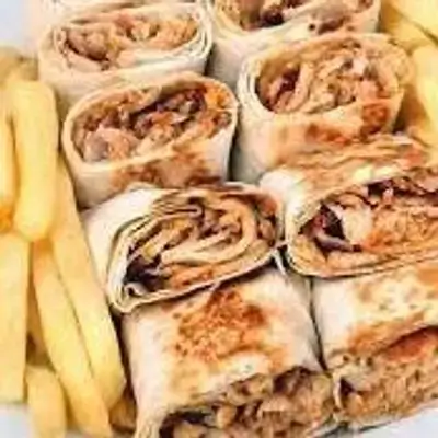 Chicken Shawarma Saj Meal