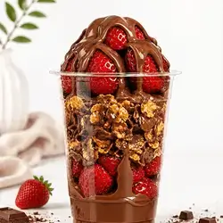 Strawberry Choco Crunch Cup