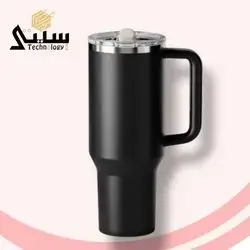 Stanley mock water bottle black no logo