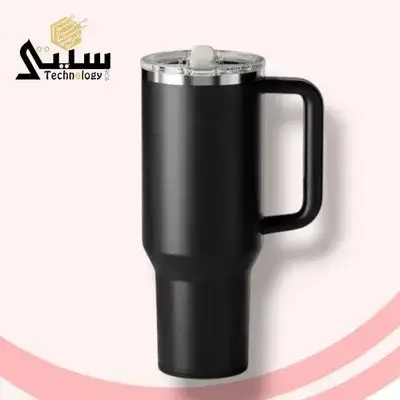 Stanley mock water bottle black no logo