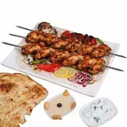 2 Wing Skewers Meal