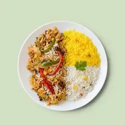 Chicken Fajita and Diet Rice