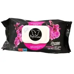 Wet Cleanser Papillon 120 pcs