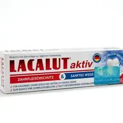 Lacalut activ gum protection & gentle whitening toothpaste 75ml