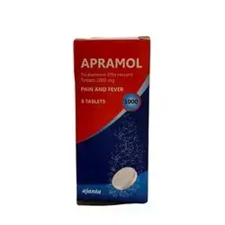 APRAMOL PARACETAMOL EFFERVESCENT TABLET 1000MG 8 TABLET