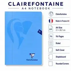 Notebook ,French ( A4) Size,96 pages.