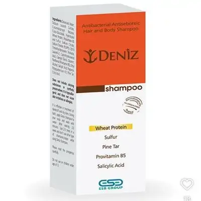Deniz shampoo pin tar